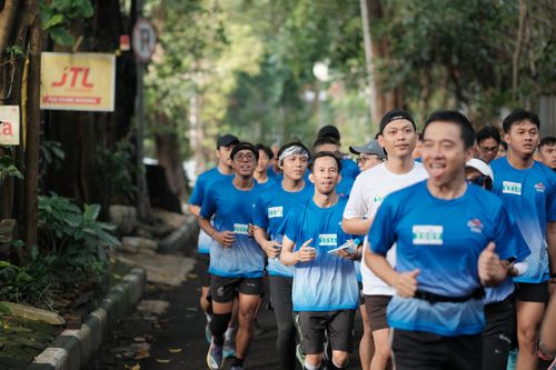 Race photo from KBP City Run 2024 Vibes