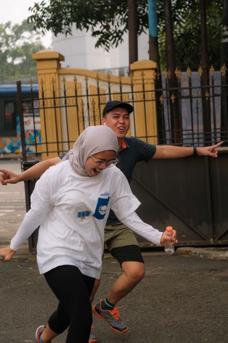 Race photo from Running 5 K