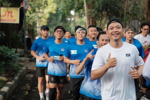 Race photo from KBP City Run 2024 Vibes
