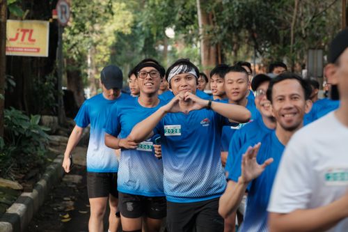 Race photo from KBP City Run 2024 Vibes