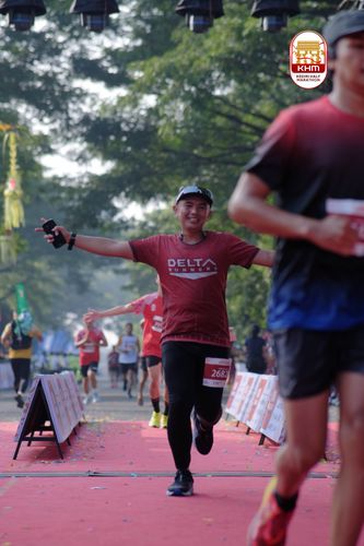 Race photo from Kediri Half Marathon 2025