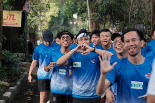 Race photo from KBP City Run 2024 Vibes