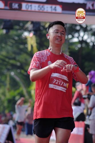 Race photo from Kediri Half Marathon 2025