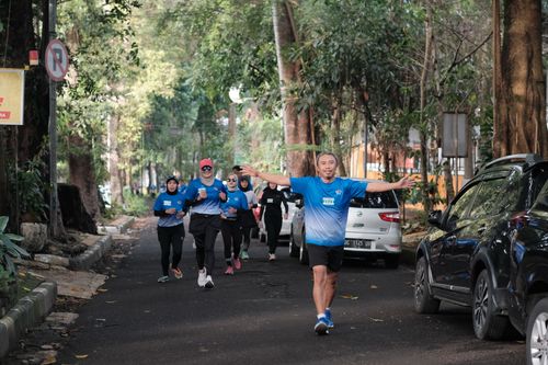 Race photo from KBP City Run 2024 Vibes
