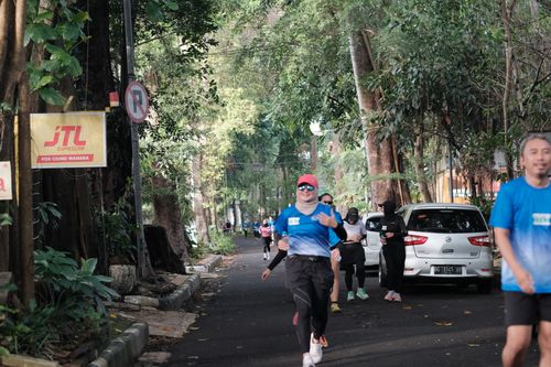Race photo from KBP City Run 2024 Vibes