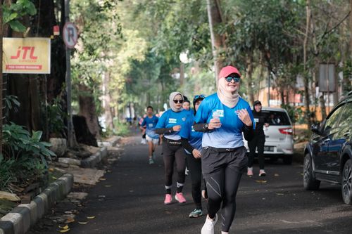 Race photo from KBP City Run 2024 Vibes