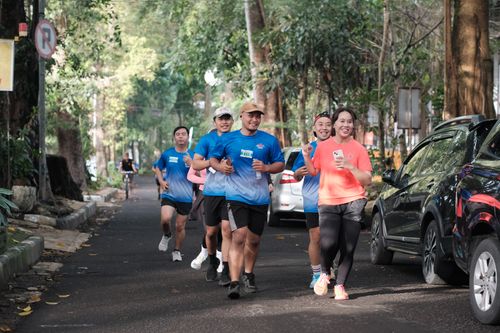 Race photo from KBP City Run 2024 Vibes