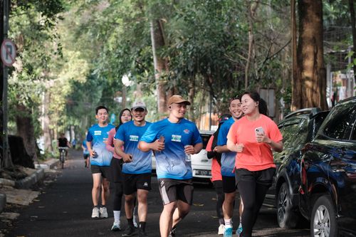 Race photo from KBP City Run 2024 Vibes