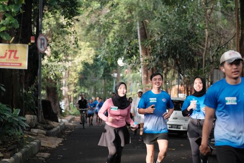 Race photo from KBP City Run 2024 Vibes