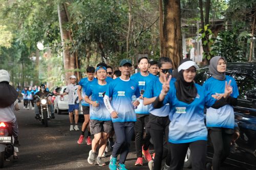 Race photo from KBP City Run 2024 Vibes