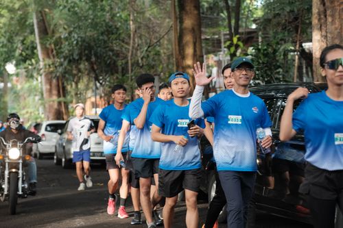 Race photo from KBP City Run 2024 Vibes