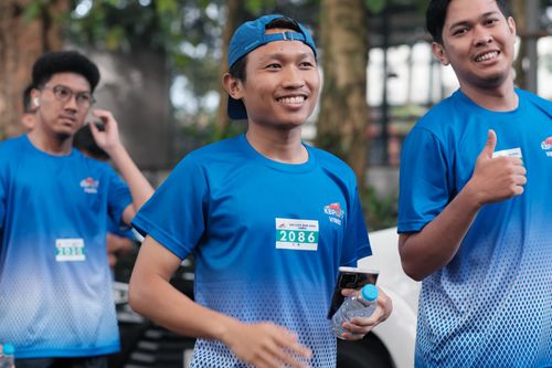 Race photo from KBP City Run 2024 Vibes