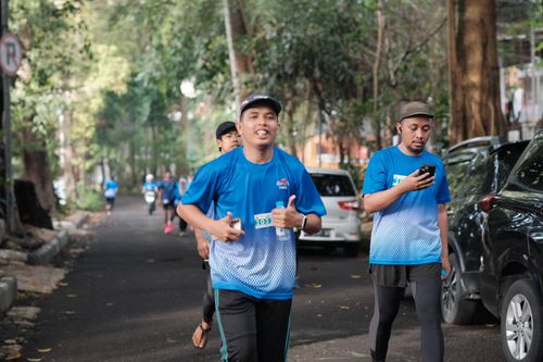 Race photo from KBP City Run 2024 Vibes