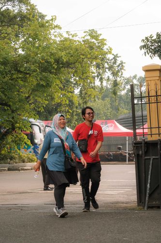 Race photo from Running 5 K