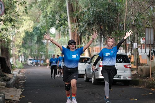 Race photo from KBP City Run 2024 Vibes