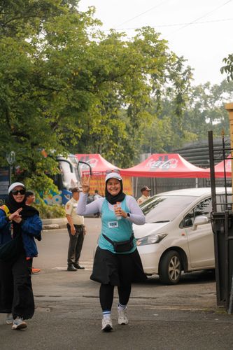 Race photo from Running 5 K