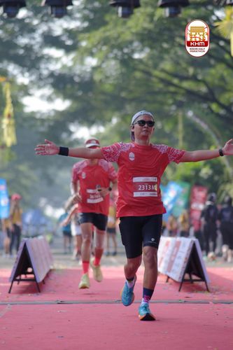 Race photo from Kediri Half Marathon 2025
