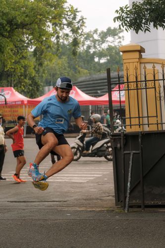Race photo from Running 5 K