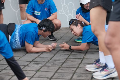 Race photo from KBP City Run 2024 Vibes