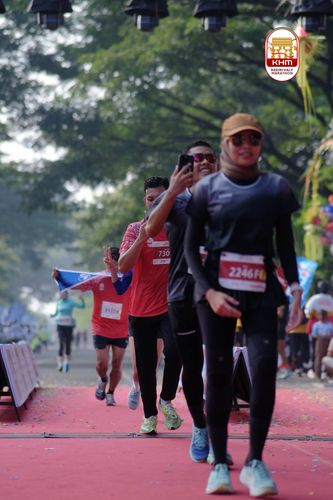 Race photo from Kediri Half Marathon 2025