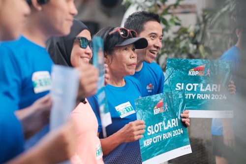 Race photo from KBP City Run 2024 Vibes