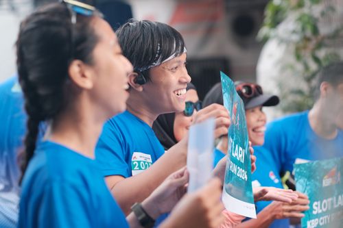 Race photo from KBP City Run 2024 Vibes
