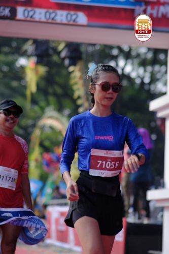 Race photo from Kediri Half Marathon 2025