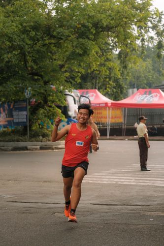 Race photo from Running 5 K