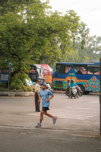 Race photo from Running 5 K