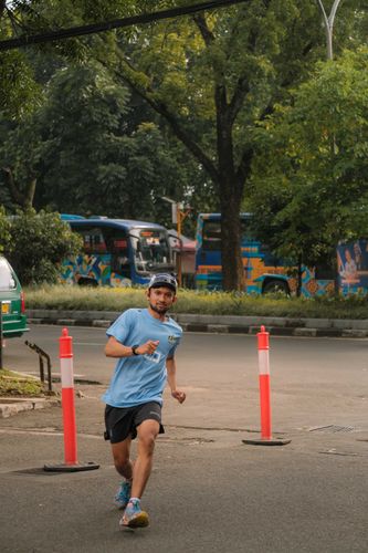 Race photo from Running 5 K