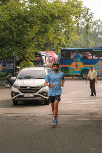 Race photo from Running 5 K