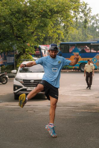 Race photo from Running 5 K