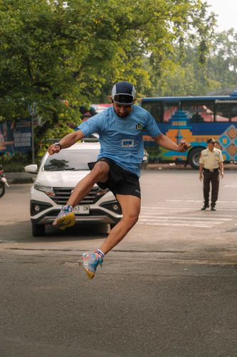 Race photo from Running 5 K