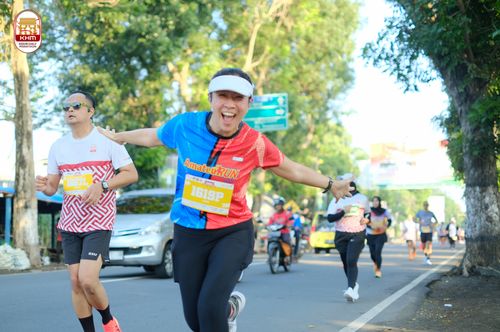 Race photo from Kediri Half Marathon 2024