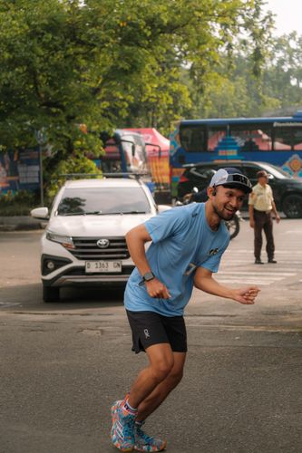 Race photo from Running 5 K