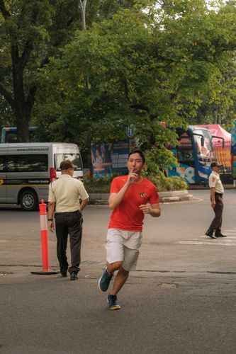Race photo from Running 5 K