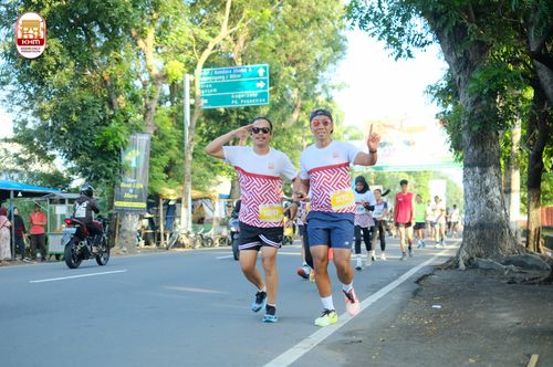 Race photo from Kediri Half Marathon 2024