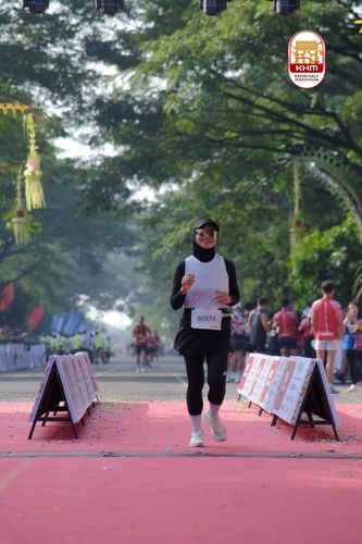 Race photo from Kediri Half Marathon 2025