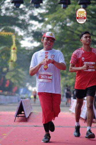 Race photo from Kediri Half Marathon 2025