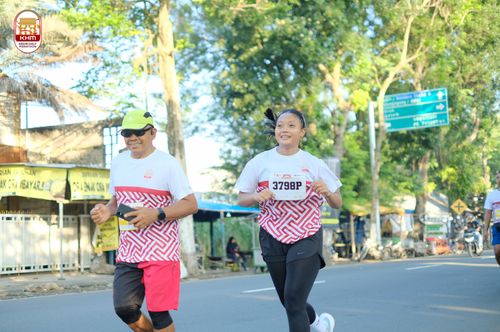 Race photo from Kediri Half Marathon 2024