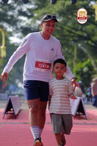 Race photo from Kediri Half Marathon 2025