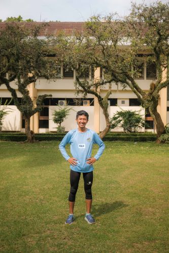 Race photo from Running 5 K