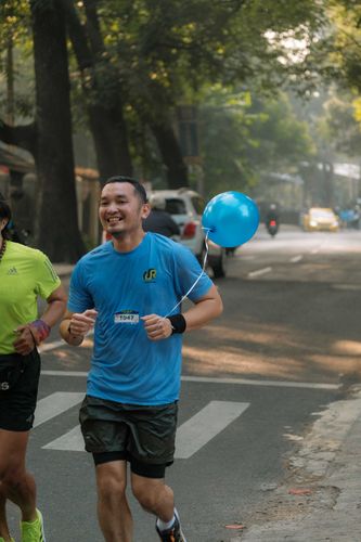 Race photo from Happy One Decade Unpad Runner