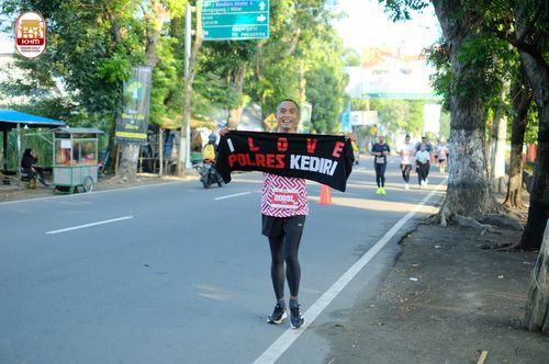 Race photo from Kediri Half Marathon 2024
