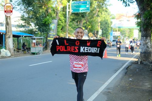 Race photo from Kediri Half Marathon 2024