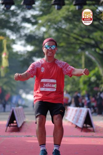 Race photo from Kediri Half Marathon 2025