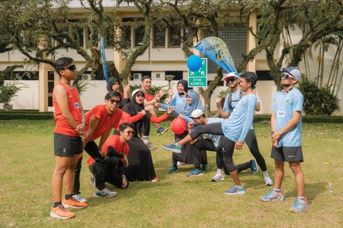 Race photo from Running 5 K