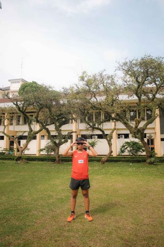 Race photo from Running 5 K