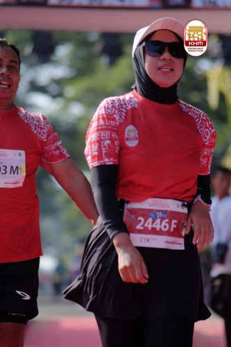 Race photo from Kediri Half Marathon 2025