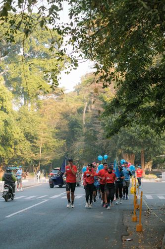 Race photo from Happy One Decade Unpad Runner